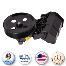 For 03-07 Dodge Ram 20-70268 Power Steering Pump 2500 3500 w/ Reservoir & Pulley