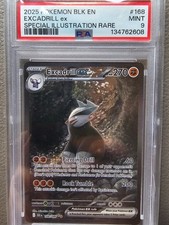 Excadrill ex 168/086 PSA 9 Mint Black Bolt Special Illustration Rare Pokemon on eBay