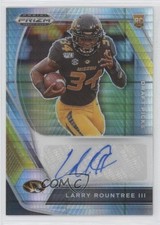 2021 Panini Prizm Draft Picks Hyper Larry Rountree III #DPA-LRO Auto 10k8