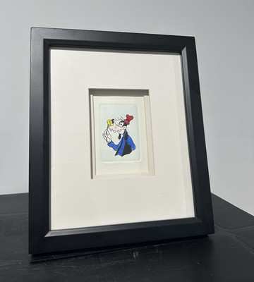 Disney Goofy Framed Etching Sowa & Reiser Art Limited Edition 395/500