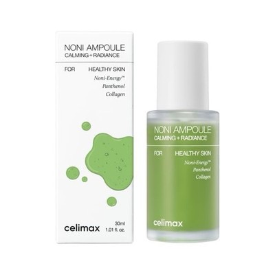 Celimax Noni Ampoule Calming + Radiance Ampoule, 30ml 