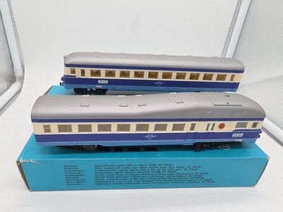 Klein Modellbahn ÖBB Set 5045 + Rimorchiata 6545, Blue/Ivory Livery