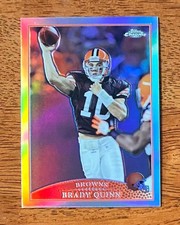 Brady Quinn 2009 Topps Chrome Refractor Cleveland Browns