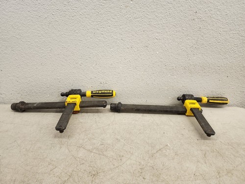 (2) Siegmund Welding Tables USA Professional Screw Clamp