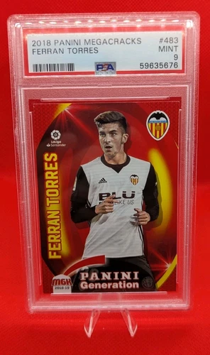 2018 Panini Megacracks #483 Ferran Torres Rookie RC PSA 9 None Higher