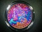EF+ 1878 7 TF MORGAN SILVER DOLLAR BEAUTIFULLY TONED COLLECTOR GRADE COIN M-1238