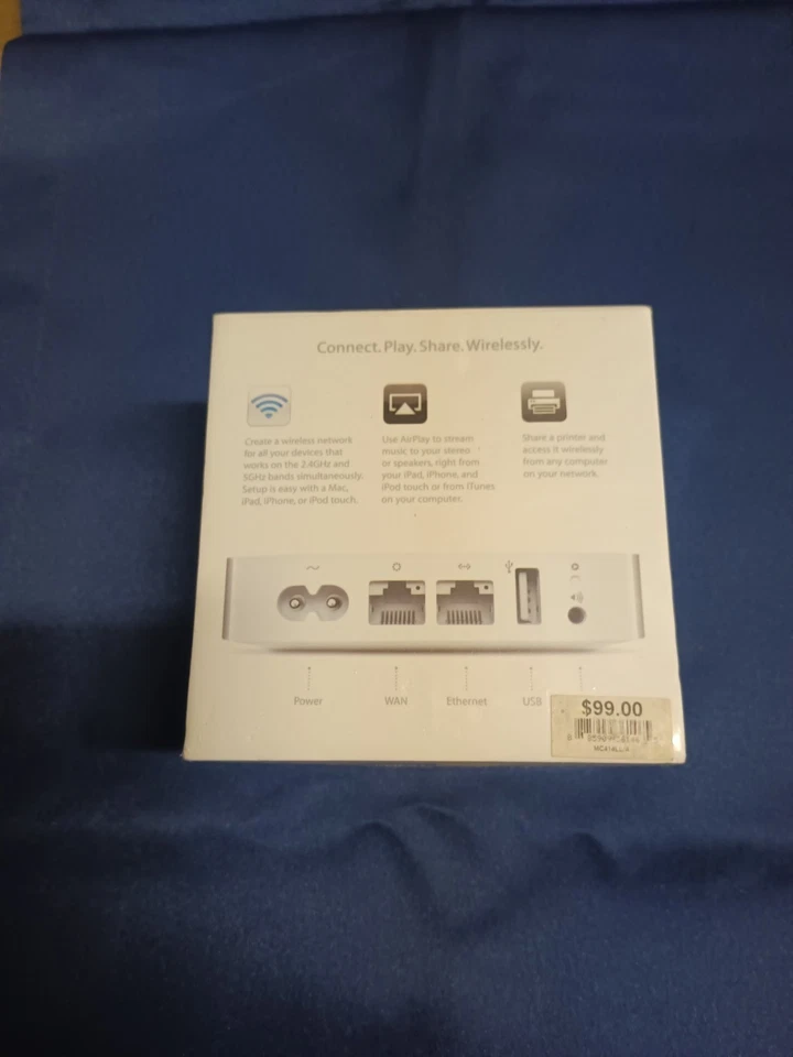 Apple AirPort Express Base Station A1392 MC414LL/A Sealed - Image 3 of 4