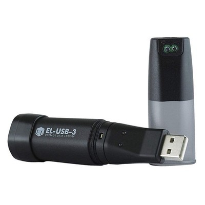 LASCAR EL-USB-3 Voltage Data Logger,LED,32,510 Storage 447G15