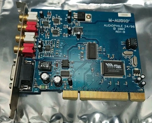M-Audio Audiophile 24/96 PCI Audio Sound Card 2003 RCA