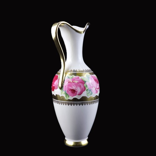 Waldershof Porzellan Dekanter - 22K Gold & Floral Design, Deutschland - Picture 2 of 10