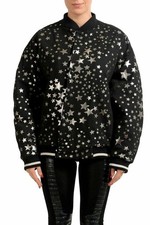 Just Cavalli Women's Multi-Color Lightly Insulated Bomber Jacket US S IT 40