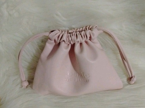 Kylie Jenner Cosmic Pale Rose Kordelzug Beutel Kosmetik Make-up Tasche - Bild 7 von 8