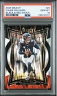 2024 PANINI SELECT #25 CALEB WILLIAMS BLACK & RED SHOCK PSA 10