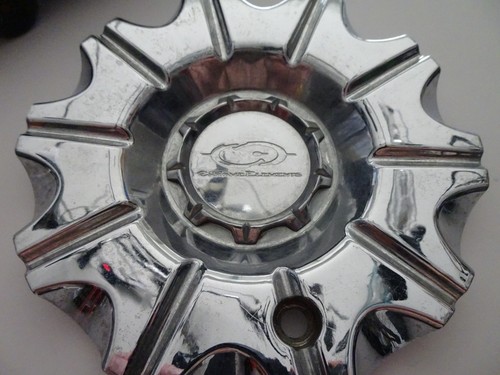 Chrome Elements Chrome Custom Wheel center cap # E10-A - Picture 2 of 3
