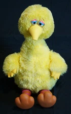 1986 Muppets Inc. Animated Big Bird Cassette Player Plush Toy/No Tape/No Book