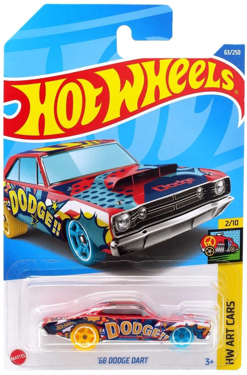 Hot Wheels 2022 - '68 Dodge Dart - HW Art Cars 2/10 [red] 63/250