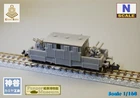 1/160 (N-Scale) WWII German SSY Wagon /w Flak38 & wheels & couplers Resin Kit