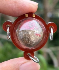 Luk Om Maha Kan Phor Pong Nuammana Powerful Protection Amulet Baan Mee Dee