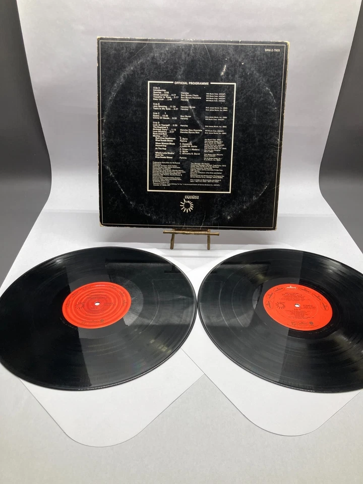 Uriah Heep Live Vintage Vinyl LP 1973 Mercury Record SRM-2-7503 Foto 4 de 4