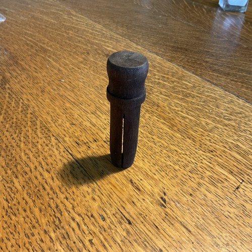 Rare Original Civil War 69 Caliber Wood Tompion - Springfield Harper Ferry - Picture 5 of 5