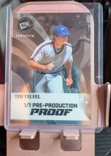 Tim Teufel 2024 Leaf Press Pass pre-production proof 1/1