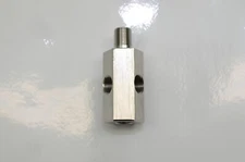 1320 Performance Turbo OIL FEED BLOCK: BSP MALE - BSP FEMALE - 2x NPT Port 304SS