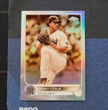 2022 Topps Chrome Base SEPIA Refractor #179 Gerrit Cole - New York Yankees