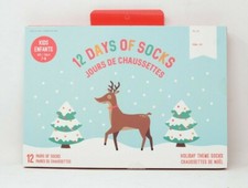 Gertex 12 Days of Socks Holiday Socks - Kids Size 7-9