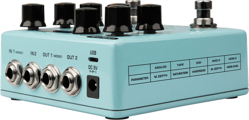 PEDALE DE DELAY STEREO ET LOOPER NUX DUOTIME - Picture 6 of 9
