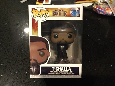 FUNKO Pop Vinyl Black Panther T CHALLA Black Robe Version GLOBAL SHIPPING C9+