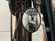 Universal Rear Or Side View Mirror 6 Round Spot For Forklifts W Mounting Arm