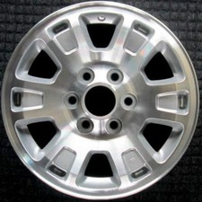 Gmc Sierra 1500 Machined 17 Inch Oem Wheel 2005 To 2008