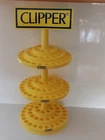 Clipper lighter  3 tier rotary  stand holds 144 lighters
