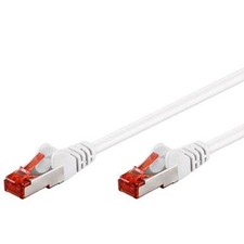 Techly Professional Cavo di rete Patch in CCA Schermato Cat. 6 Bianco F/UTP 5 m 
