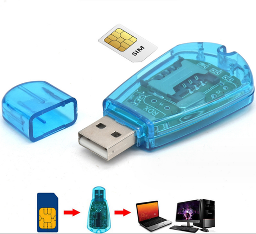 Telefon komórkowy USB Standardowy czytnik kart SIM Kopiowanie Kloner Writer SMS Kopia zapasowa GSM / CDMA - Zdjęcie 9 z 9