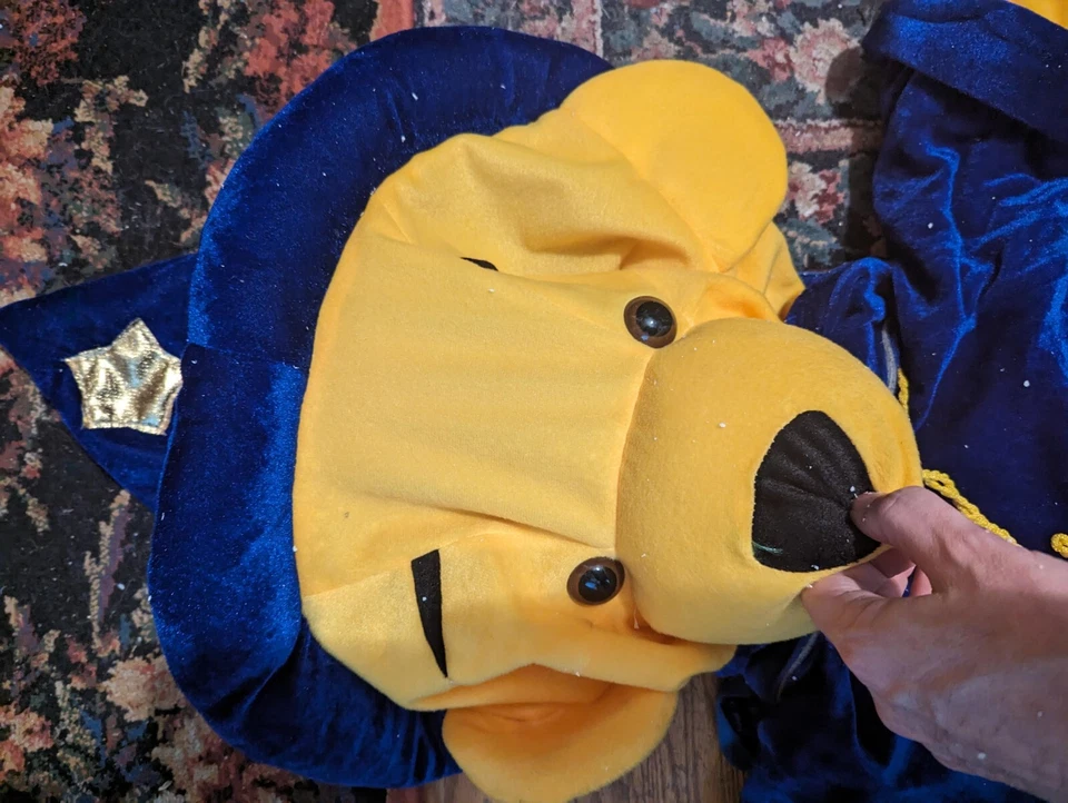 ¡NO RELLENO! Raro Gigante 48" Winnie The Pooh Wizard Jumbo Peluche Halloween Utilería Foto 3 de 4