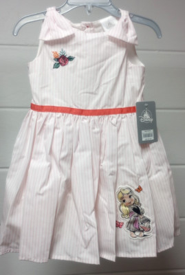 Disney Store Aurora Sleeping Beauty Animators' Collection Dress Size 2 NWT