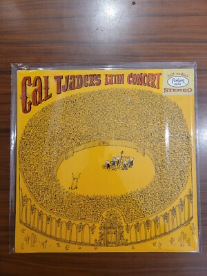 Cal Tjader.Latin Concert.Mongo,Bobo.Rare Red LP Stereo Fantasy[8014]'58.DG,Ex