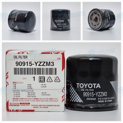 GENUINE TOYOTA PRIUS OIL FILTER 2018-2020 90915-YZZM3 & 90915