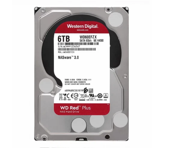Western Digital WD60EFZX （3.5 HDD 6TB） FOR Western Digital Red 6TB WD60EFZX 5400RPM 3.5