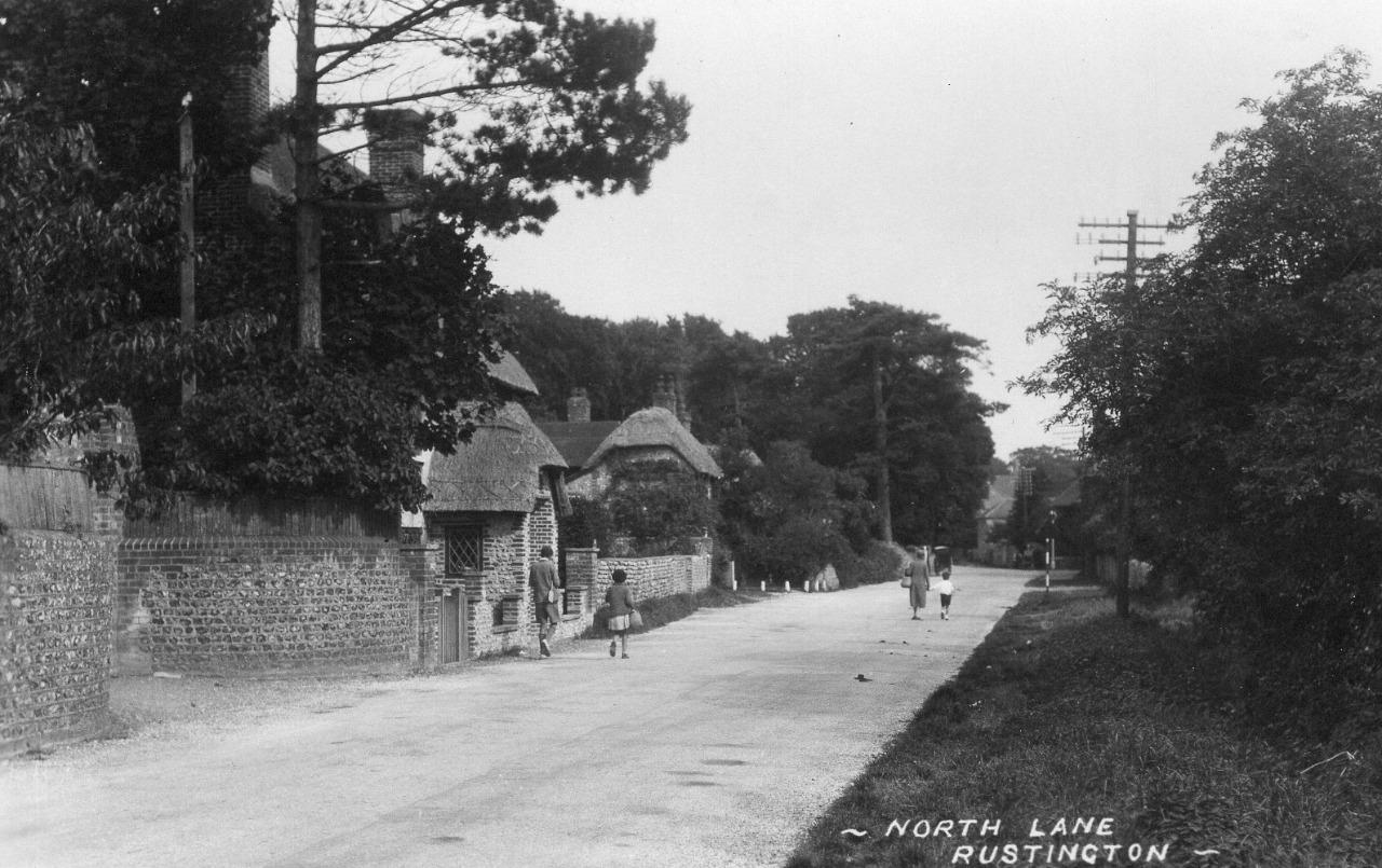 North Lane Rustington (A) Nr Littlehampton unused RP old pc eBay