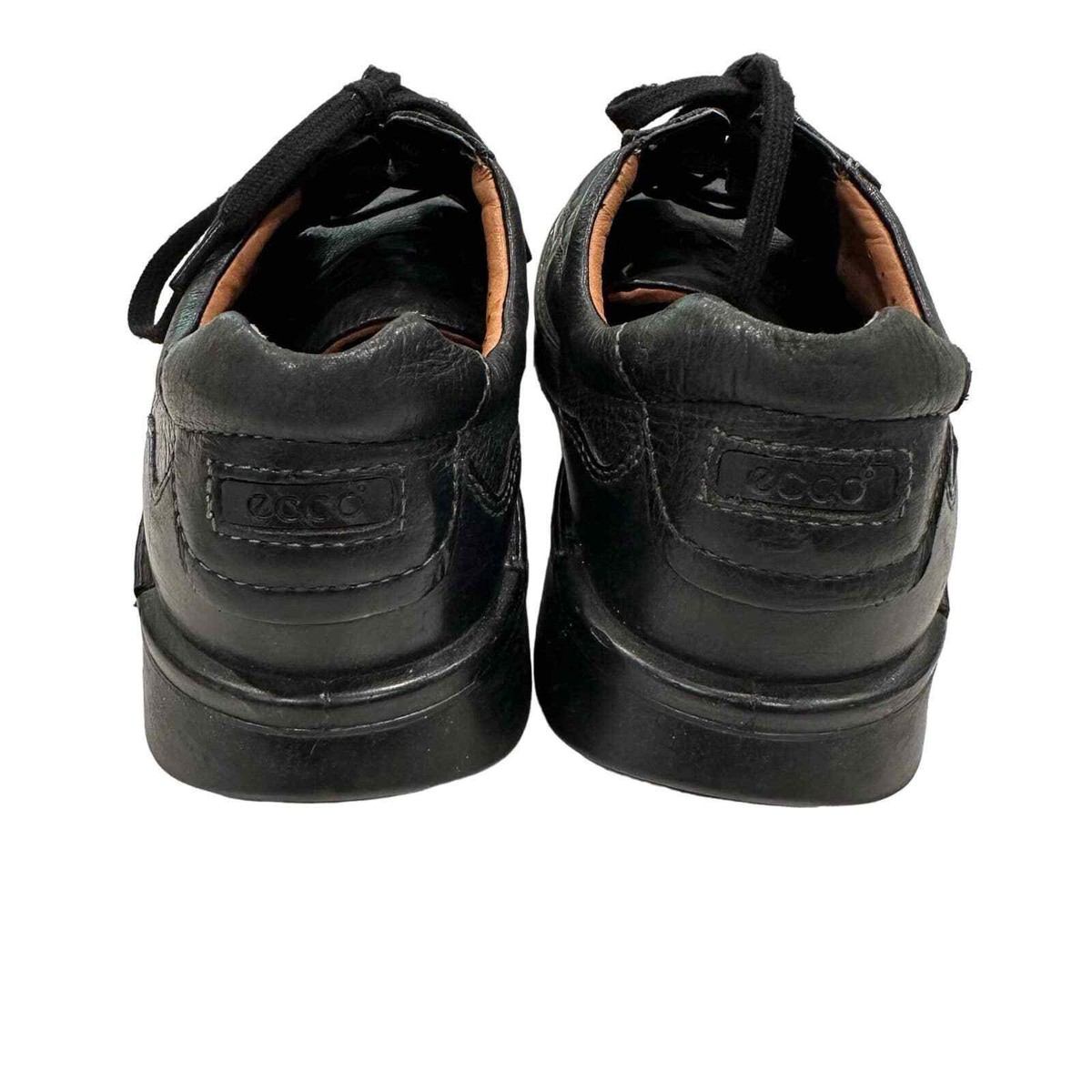 Ecco Fusion Leather men\'s shoes Black size 44 US 10 Excellent Condition ECCO FUSION DERBY SHOE MEN – TREND BOSTON main image 4