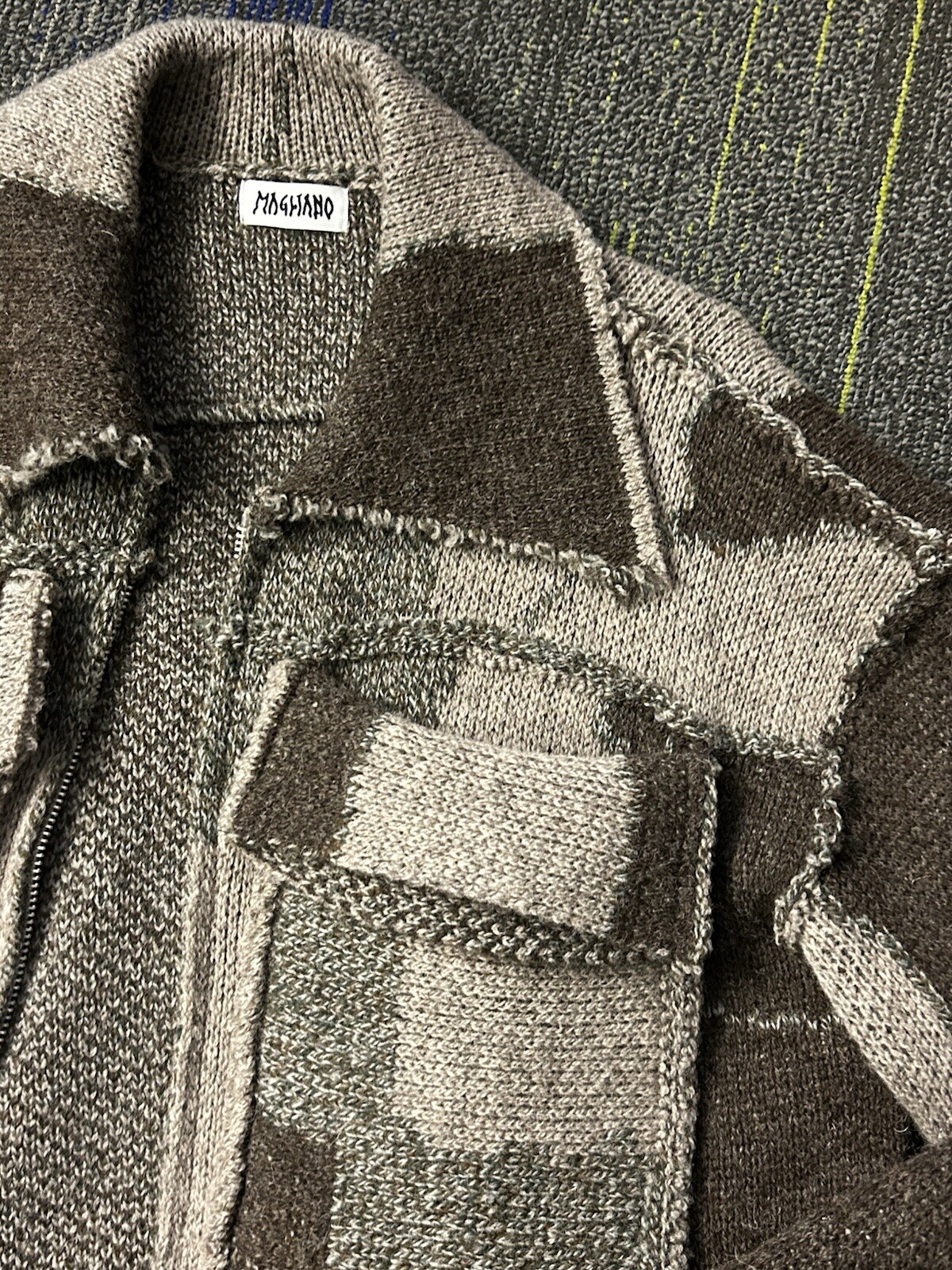 Magliano Patchwork Wool Jacket - image 2