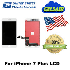 For iPhone 7 Plus LCD Touch Display Screen Digitizer Replacement Assembly White
