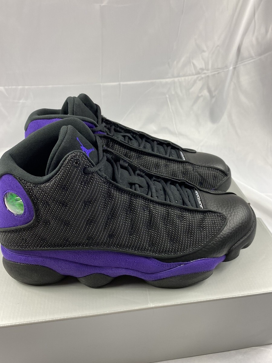 Nike Air Jordan 13 Retro Black Court Purple DJ5982-015 Men's 10