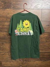 Camp Ethika - Adult XL GREEN Short Sleeve T-shirt