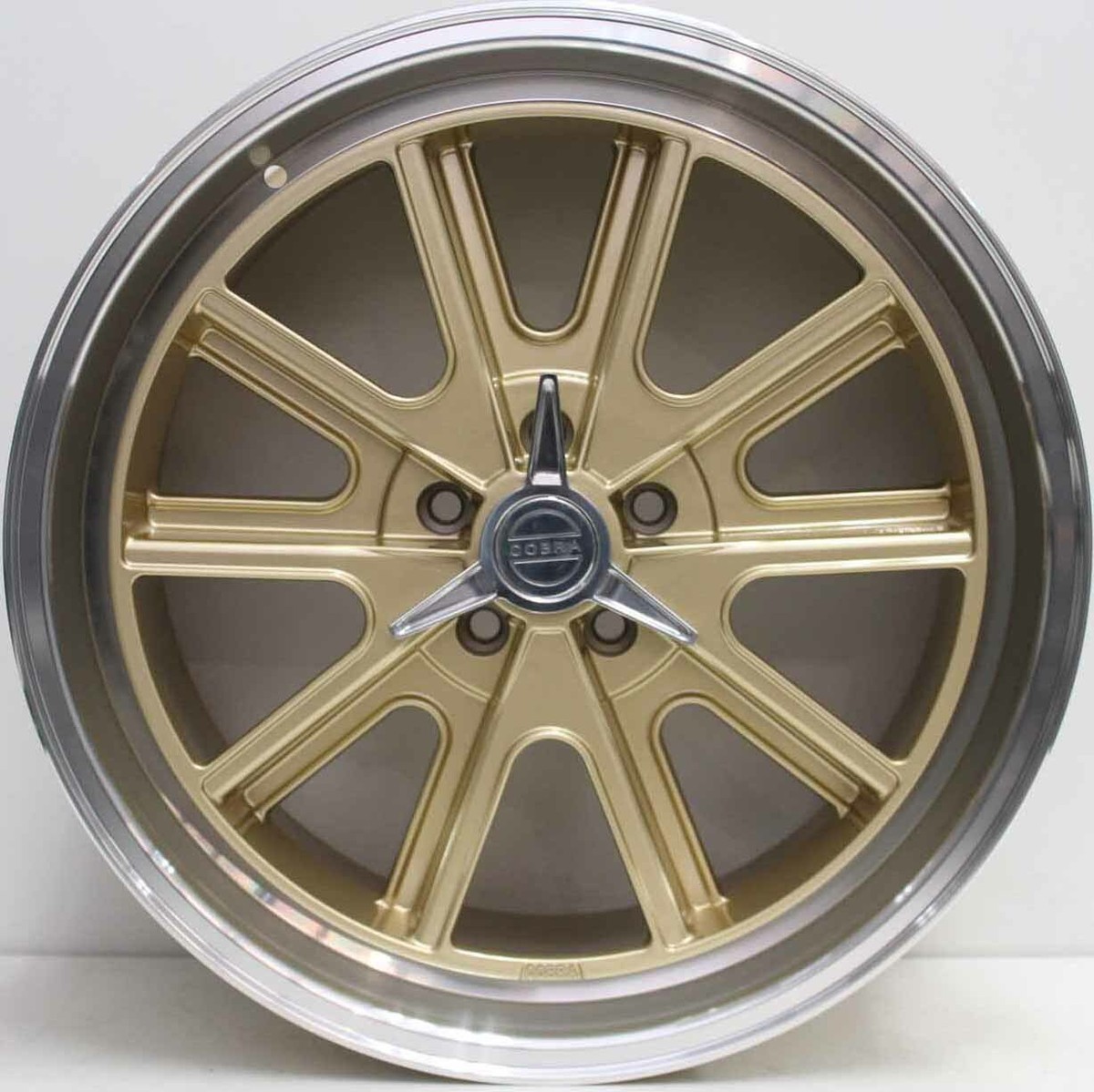 Cobra Offset Wheels Mustang Deep Dish 1995 Cobra R Style Chrome Wheel;