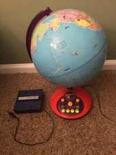 Vintage GeoSafari Talking Globe Jr Educational Insights Model EI-8879