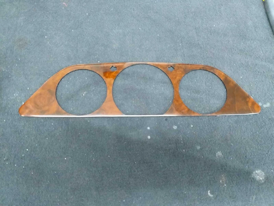 Cubierta velocímetro apta para W126 Mercedes Benz diseño nogal clase S 500SEL 560SEL Foto 4 de 4