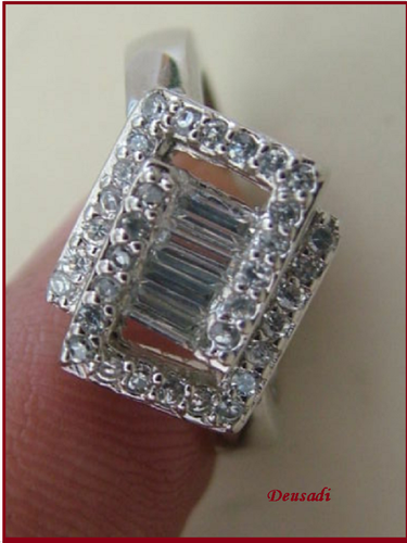Anello di fidanzamento Gioielli con topazio, anello con simbolo dell'infinito, alessandrite